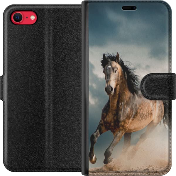 Kompatibelt Plånboksfodral till Apple iPhone 7 Häst