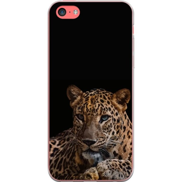 Apple iPhone 5c Gjennomsiktig deksel Leopard