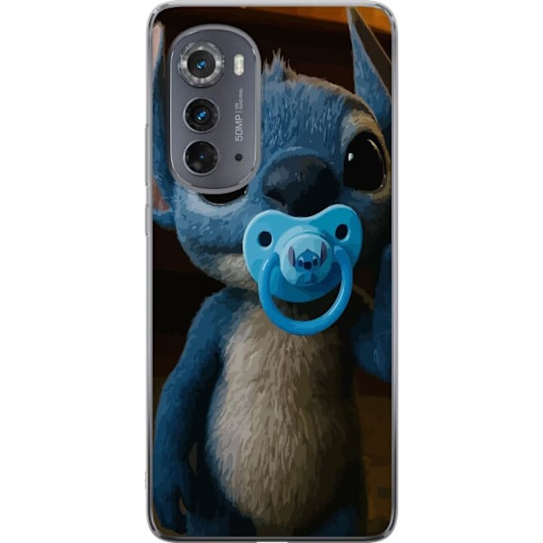 Motorola Edge (2022) Läpinäkyvä kuori Stitch & Napp - vauva