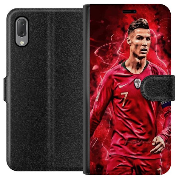 Sony Xperia L3 Plånboksfodral Ronaldo Skills – CR7 Design f