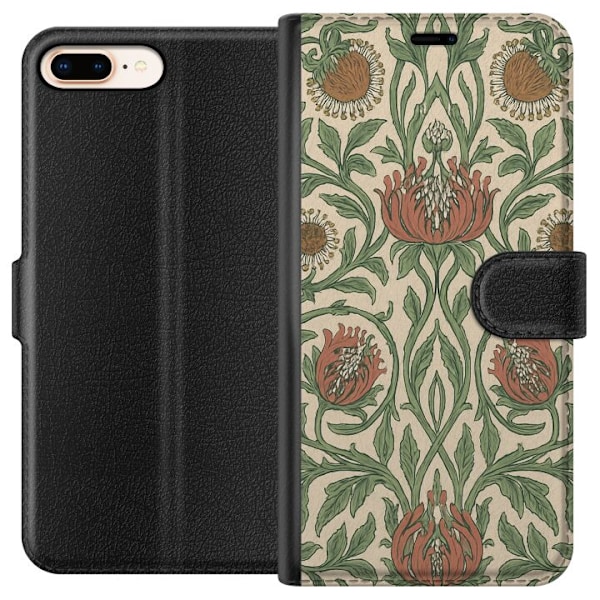 Apple iPhone 7 Plus Lompakkokotelo Petali Yksityiskohdat