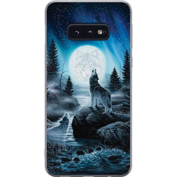 Samsung Galaxy S10e Gennemsigtig cover Vogte om natten