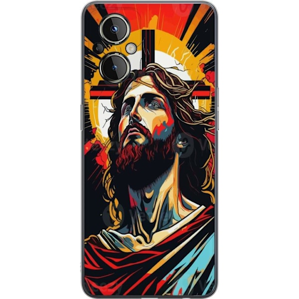 OnePlus Nord N20 5G Läpinäkyvä kuori Jeesus ja Kortti - usk