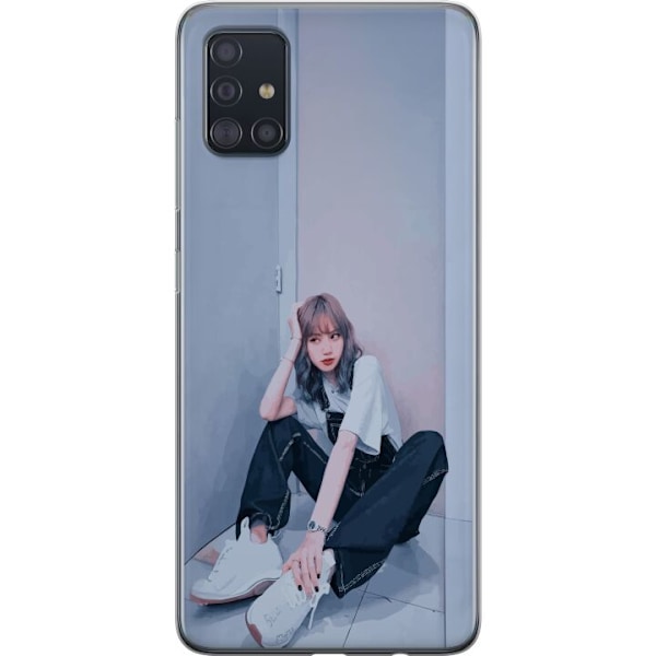 Samsung Galaxy A51 Läpinäkyvä kuori Lisa from Blackpink – K-pop Style Icon