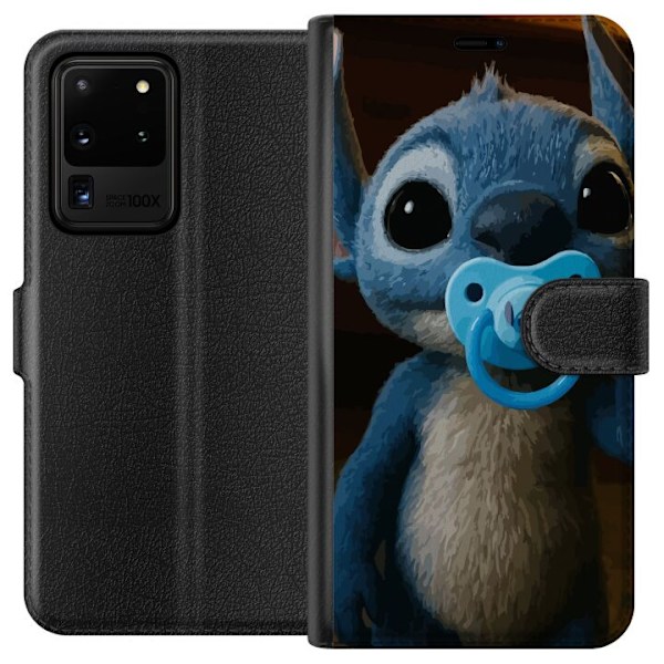 Samsung Galaxy S20 Ultra Plånboksfodral Stitch & Napp – bab