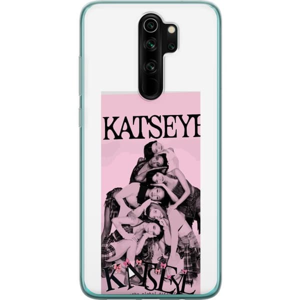 Kompatibelt Mobilskal till Xiaomi Redmi Note 8 Pro  KATSEYE i rosa rosa