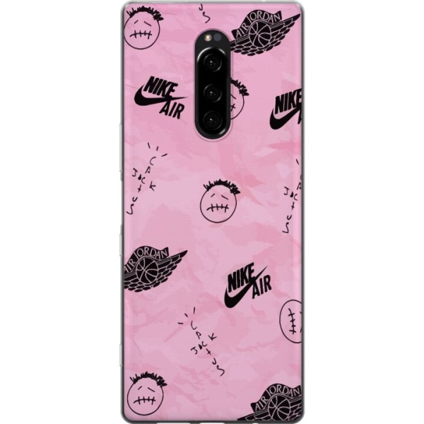 Sony Xperia 1 Gennemsigtig cover Nike Trist