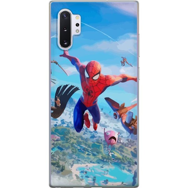 Samsung Galaxy Note10+ Gjennomsiktig deksel Fortnite Spiderman