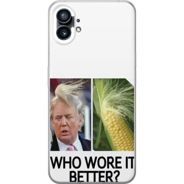 Nothing Phone (1) Gjennomsiktig deksel Trump