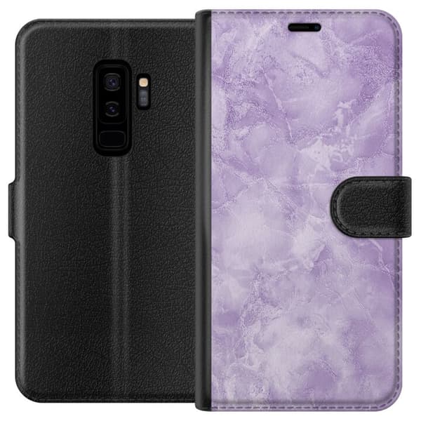 Kompatibel Tegnebogsetui til Samsung Galaxy S9+ Marmelade