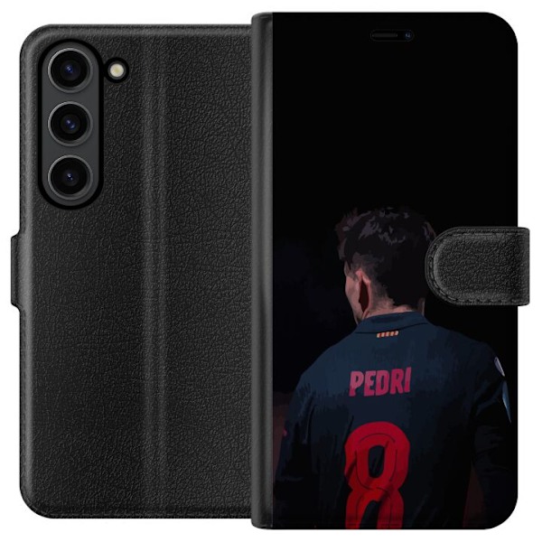Samsung Galaxy S24+ Tegnebogsetui Pedri FC Barcelona Fodbold S