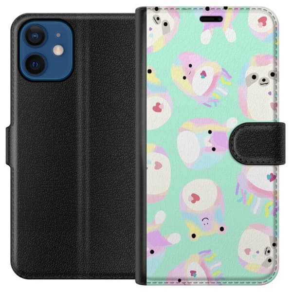 Kompatibelt Plånboksfodral till Apple iPhone 12 Squishmallow