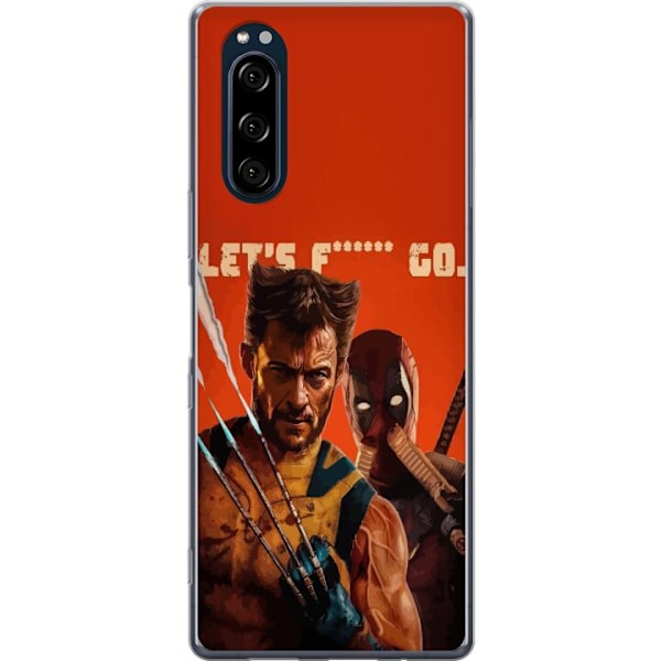 Sony Xperia 5 Läpinäkyvä kuori Deadpool & Wolverine