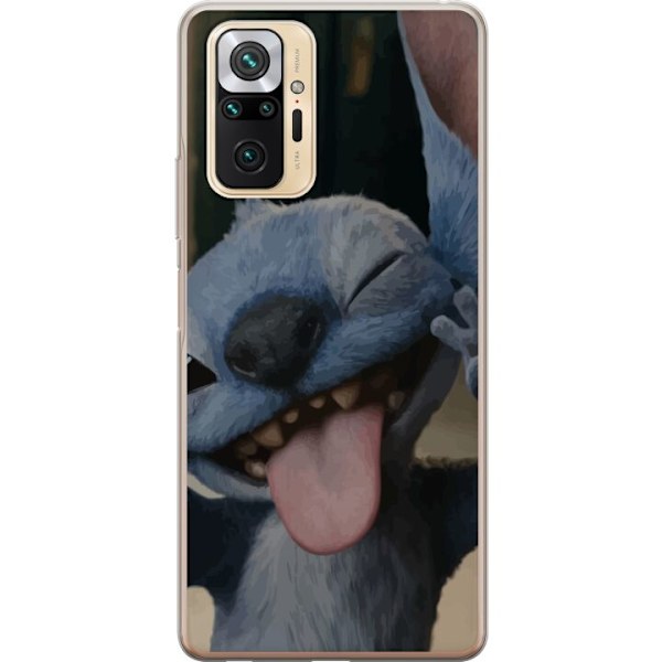 Xiaomi Redmi Note 10 Pro Genomskinligt Skal Stitch Söt Alien – Blå Favorit från Yttre Rymden