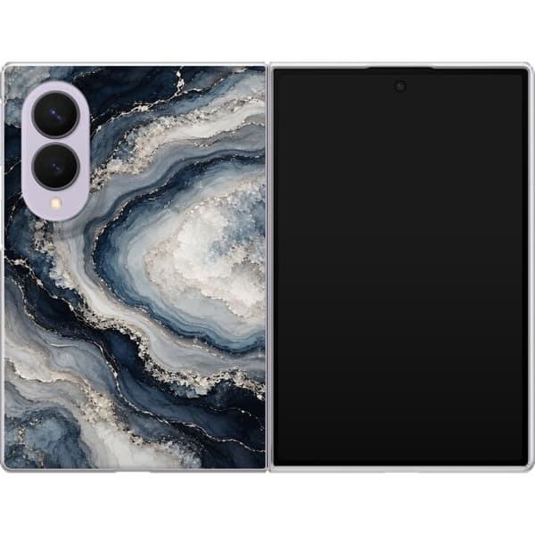Kompatibelt Mobildeksel til Samsung Galaxy Z Fold8 Nattagat blå
