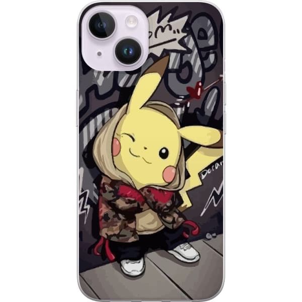 Kompatibelt Mobildeksel til Apple iPhone 14 Pokemon