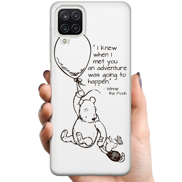 Samsung Galaxy A12 TPU Mobilskal Nalle Puh