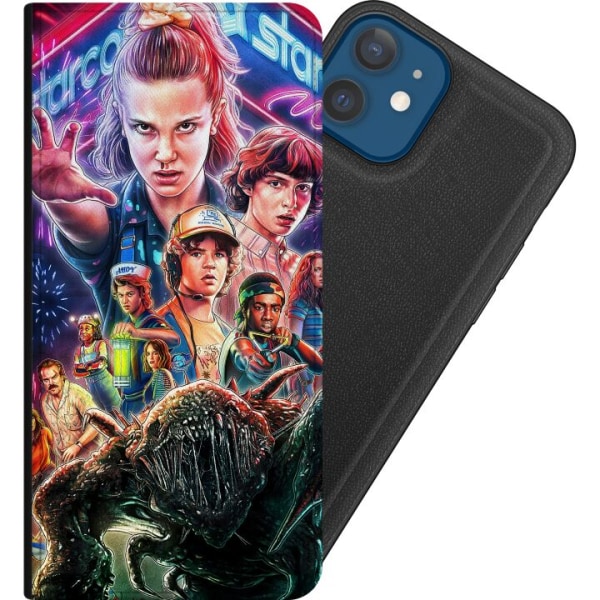 Apple iPhone 12  Lompakkokotelo Stranger Things