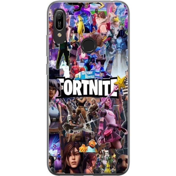 Huawei Y6 (2019) Gennemsigtig cover Fortnite