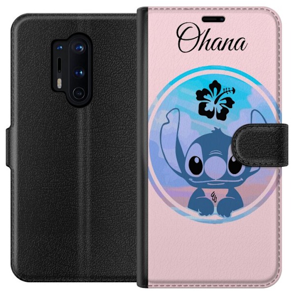 OnePlus 8 Pro Lompakkokotelo Stitch Ohana