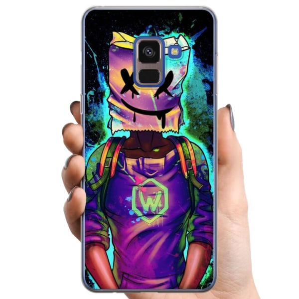 Samsung Galaxy A8 (2018) TPU Mobilcover Fortnite Marshmello