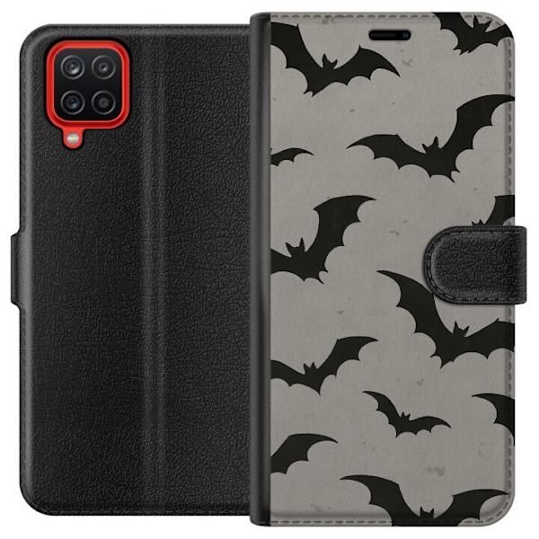 Samsung Galaxy A12 Plånboksfodral Flutterprint