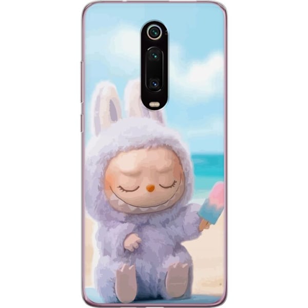 Xiaomi Mi 9T Pro  Läpinäkyvä kuori Labubu Vaaleanpunainen Tunnelma