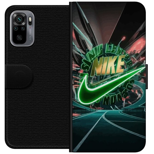 Xiaomi Redmi Note 10S Plånboksfodral Nike