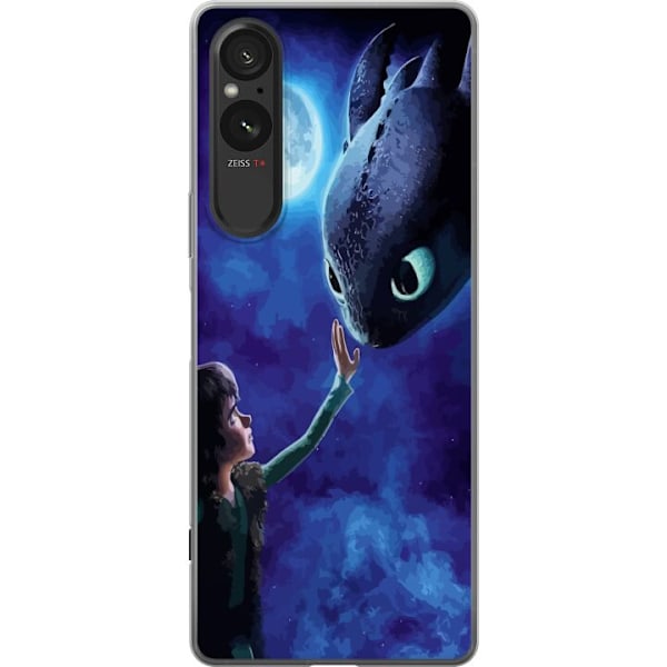 Sony Xperia 10 VI Läpinäkyvä kuori Kuinka Kouluttaa Lohikäärmeesi