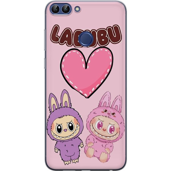 Huawei P smart Genomskinligt Skal Labubu Pink Monster