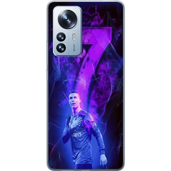 Xiaomi 12 Pro Gjennomsiktig deksel Ronaldo 7