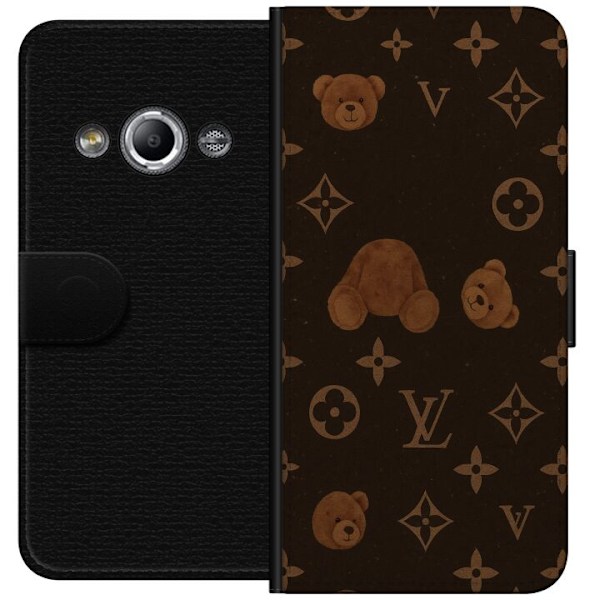 Samsung Galaxy Xcover 3 Tegnebogsetui Plush Luxe