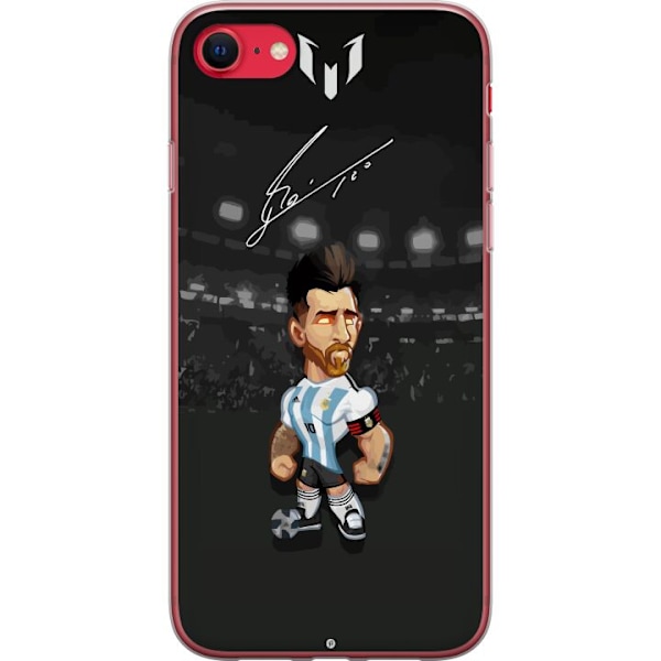 Apple iPhone SE (2020) Gennemsigtig cover Messi