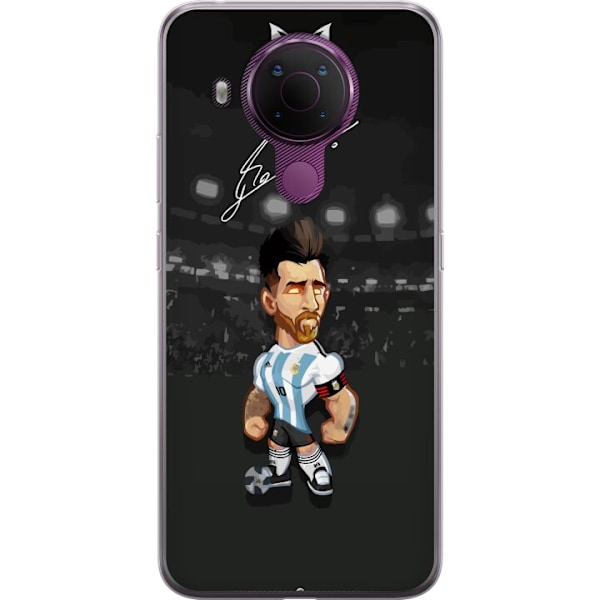 Nokia 5.4 Genomskinligt Skal Messi