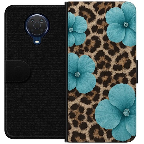 Nokia G20 Lompakkokotelo Blossom Beast