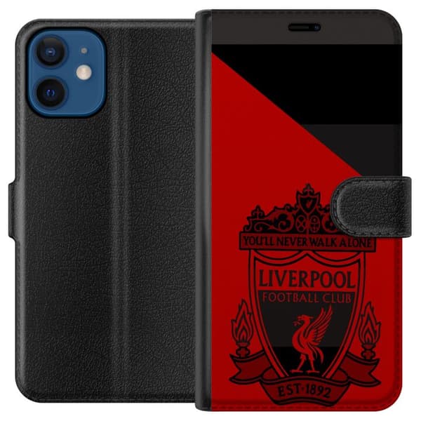 Yhteensopiva Lompakkokotelo Apple iPhone 12 mini Liverpool L.F.C.