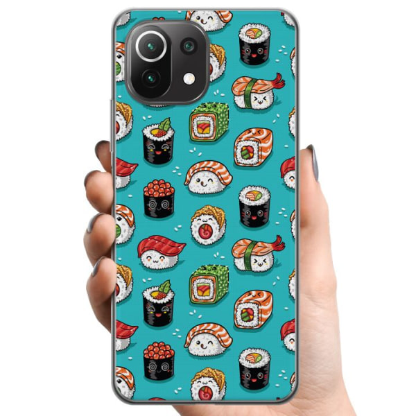 Xiaomi Mi 11 Lite TPU Mobilskal Sushi