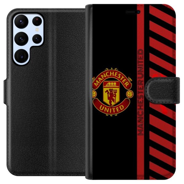 Samsung Galaxy S24 Ultra Plånboksfodral Manchester United