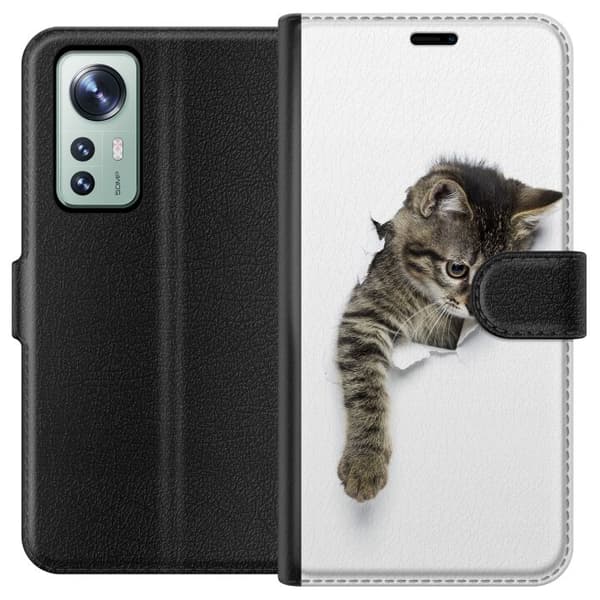 Kompatibel Tegnebogsetui til Xiaomi 12 Kat