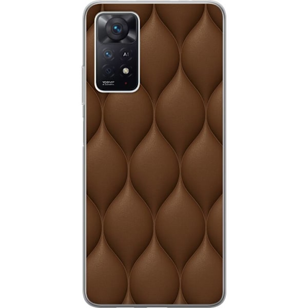 Xiaomi Redmi Note 11 Pro 5G Genomskinligt Skal Cocoa Scales