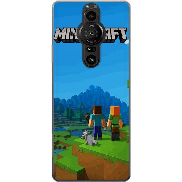 Sony Xperia Pro-I Gjennomsiktig deksel Minecraft Key Art