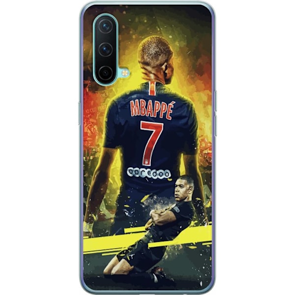 OnePlus Nord CE 5G Gennemsigtig cover Kylian Mbappé