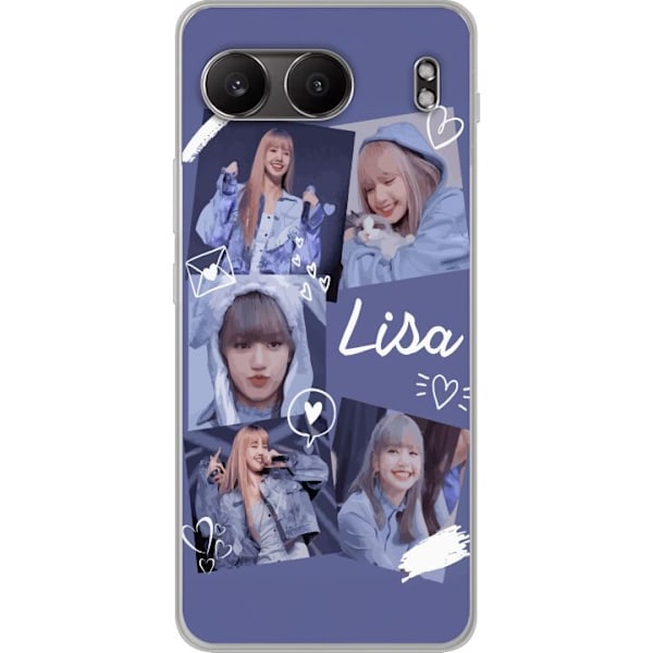 OnePlus Nord 4 Gennemsigtig cover Lisa Blackpink – Aesthetic
