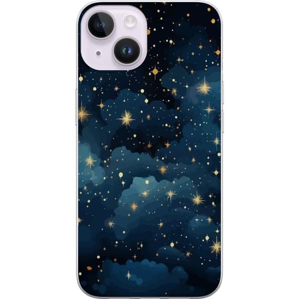 Kompatibelt Mobildeksel til Apple iPhone 14 Stjerner på himmelen