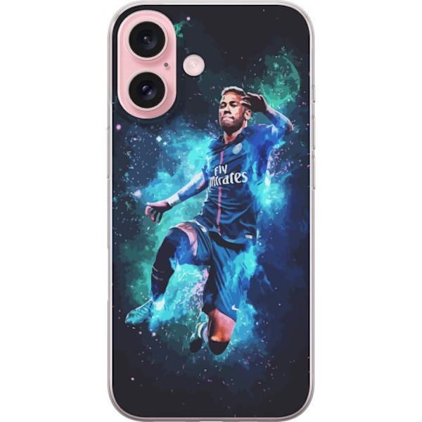 Apple iPhone 16 Gennemsigtig cover Neymar