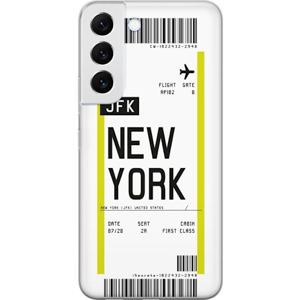 Samsung Galaxy S22+ 5G Genomskinligt Skal New York