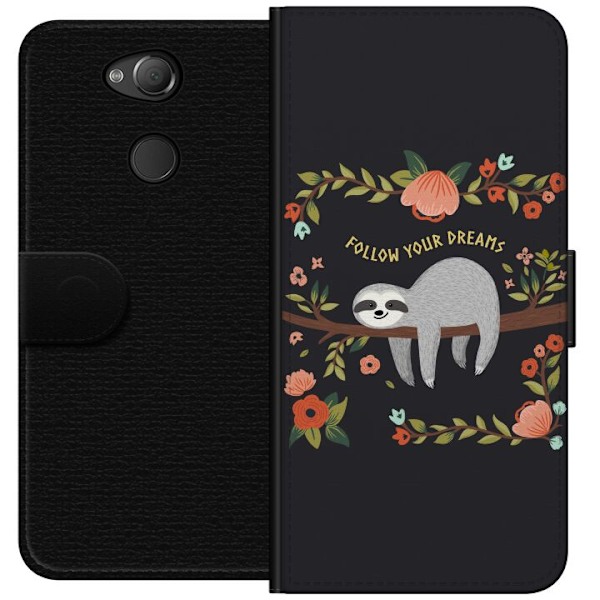 Sony Xperia XA2 Tegnebogsetui Visdomsdværg