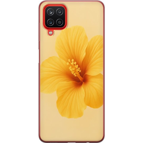 Samsung Galaxy A12 Läpinäkyvä kuori Lemon Zing