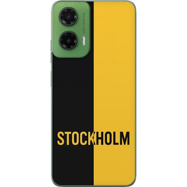 Motorola Moto G35 Gjennomsiktig deksel Stockholm – fotball