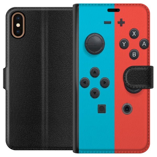 Apple iPhone XS Lompakkokotelo Nintendo Switch